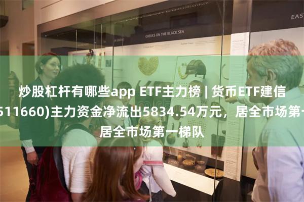 炒股杠杆有哪些app ETF主力榜 | 货币ETF建信添益(511660)主力资金净流出5834.54万元，居全市场第一梯队