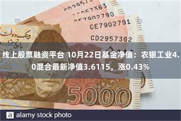 线上股票融资平台 10月22日基金净值：农银工业4.0混合最新净值3.6115，涨0.43%