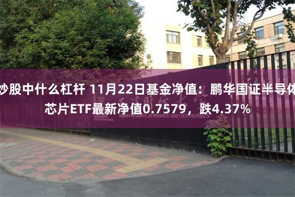 炒股中什么杠杆 11月22日基金净值：鹏华国证半导体芯片ETF最新净值0.7579，跌4.37%