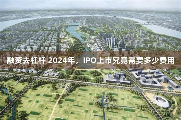 融资去杠杆 2024年，IPO上市究竟需要多少费用